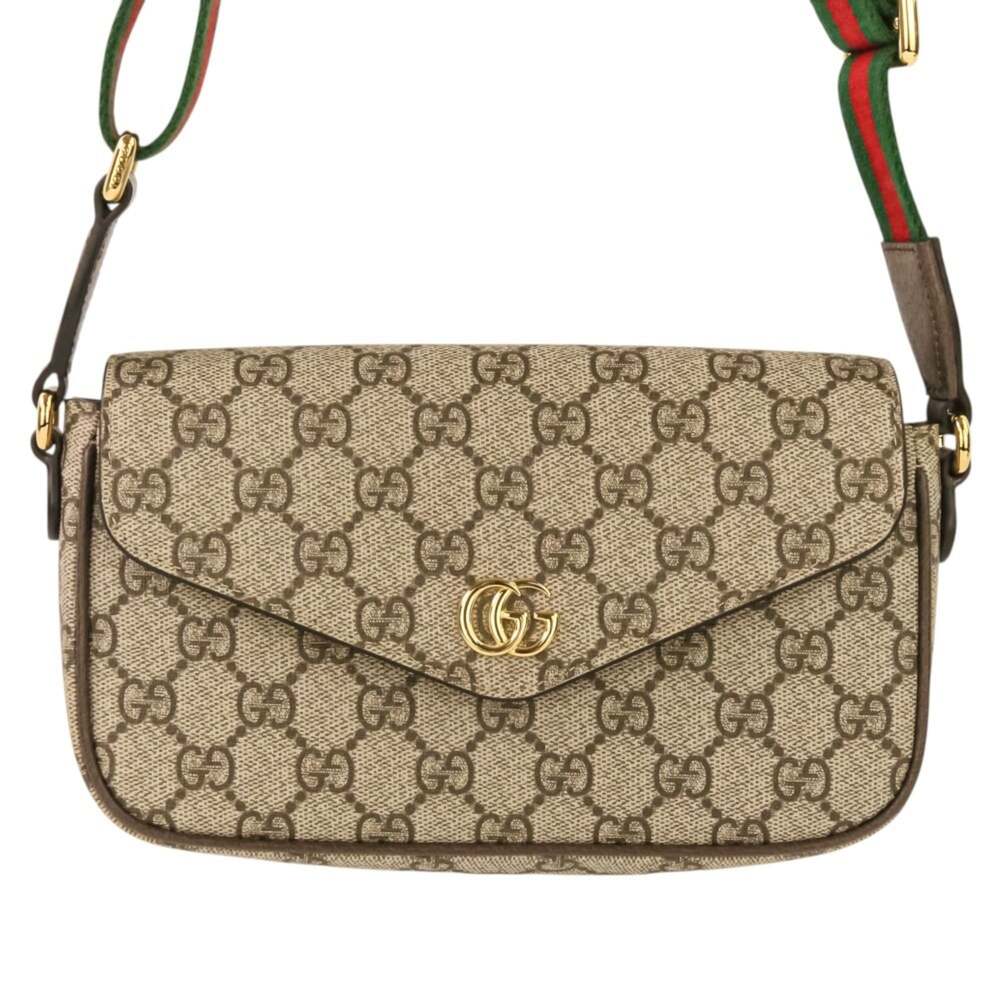 Gucci Ophidia Envelope Flap Shoulder #325013G12B - Picture 2 of 9